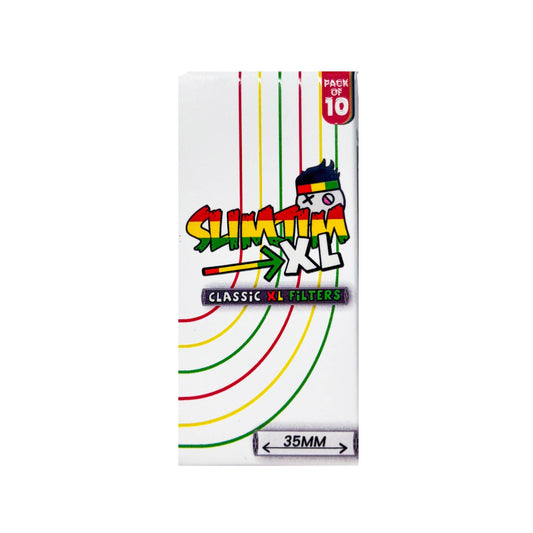 Slimjim - Classic XL Carbon Filters (6mm) (Box of 20)