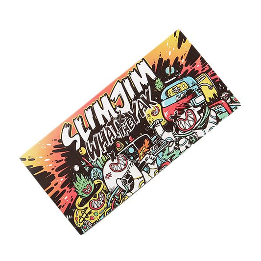 Slimjim X What The Yak - Rolling Paper + Tips & Grinder + Tray Pack (Box of 16)
