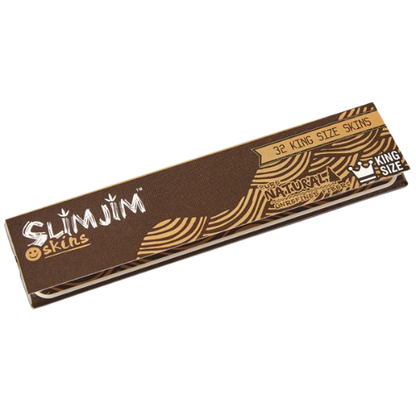 Slimjim - Natural King Size Skins (Box of 25)