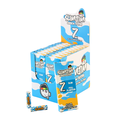 Slimjim - Splash Carbon Filters (7mm) (Pack of 10) (Box of 20)