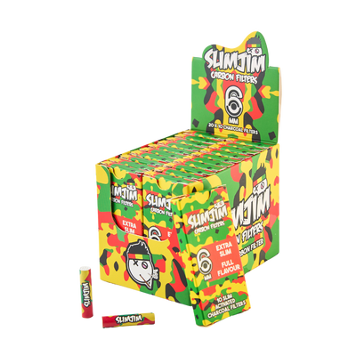Slimjim - Camo Carbon Filters (Pack of 10) (Box of 20)