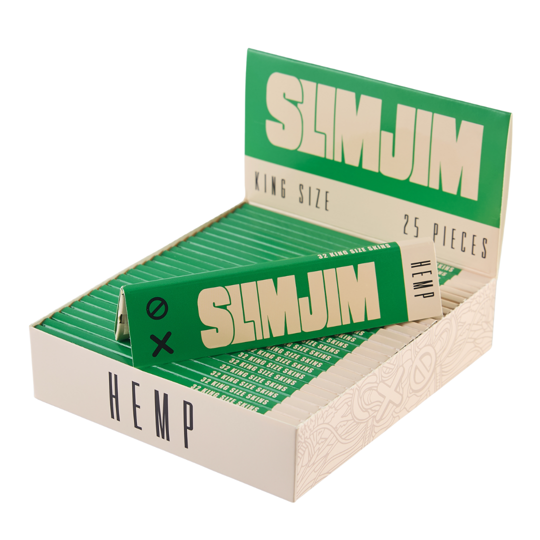 Slimjim - Hemp King Size (Box of 25)