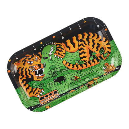 Slimjim X Jacob 9 Lives Rolling Tray - (Medium) Tray SLIMJIM