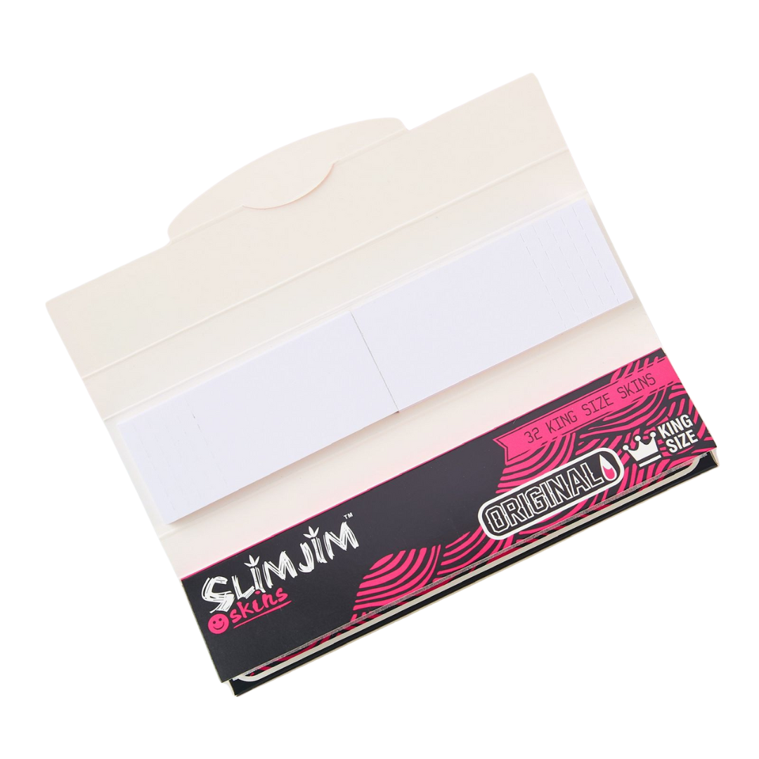 Slimjim - Original King Size Skins + Tips (Box of 22)