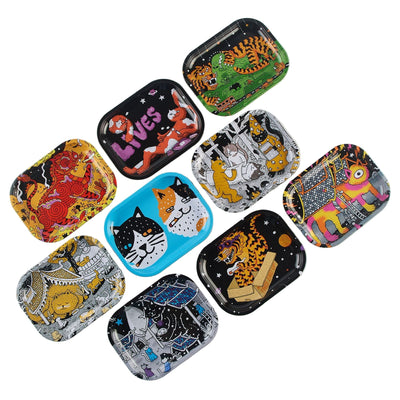 Slimjim X Jacob (9 Lives) Rolling Tray (9 Trays/Box)