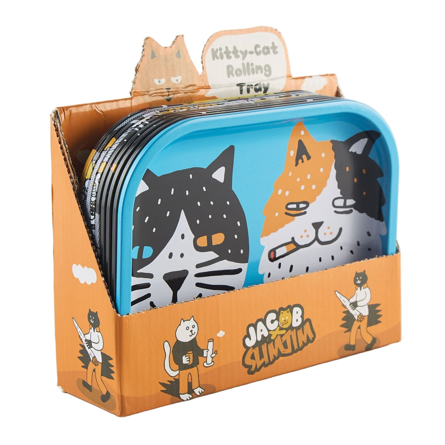 Slimjim X Jacob (9 Lives) Rolling Tray (9 Trays/Box)