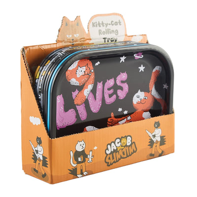 Slimjim X Jacob (9 Lives) Rolling Tray (9 Trays/Box)