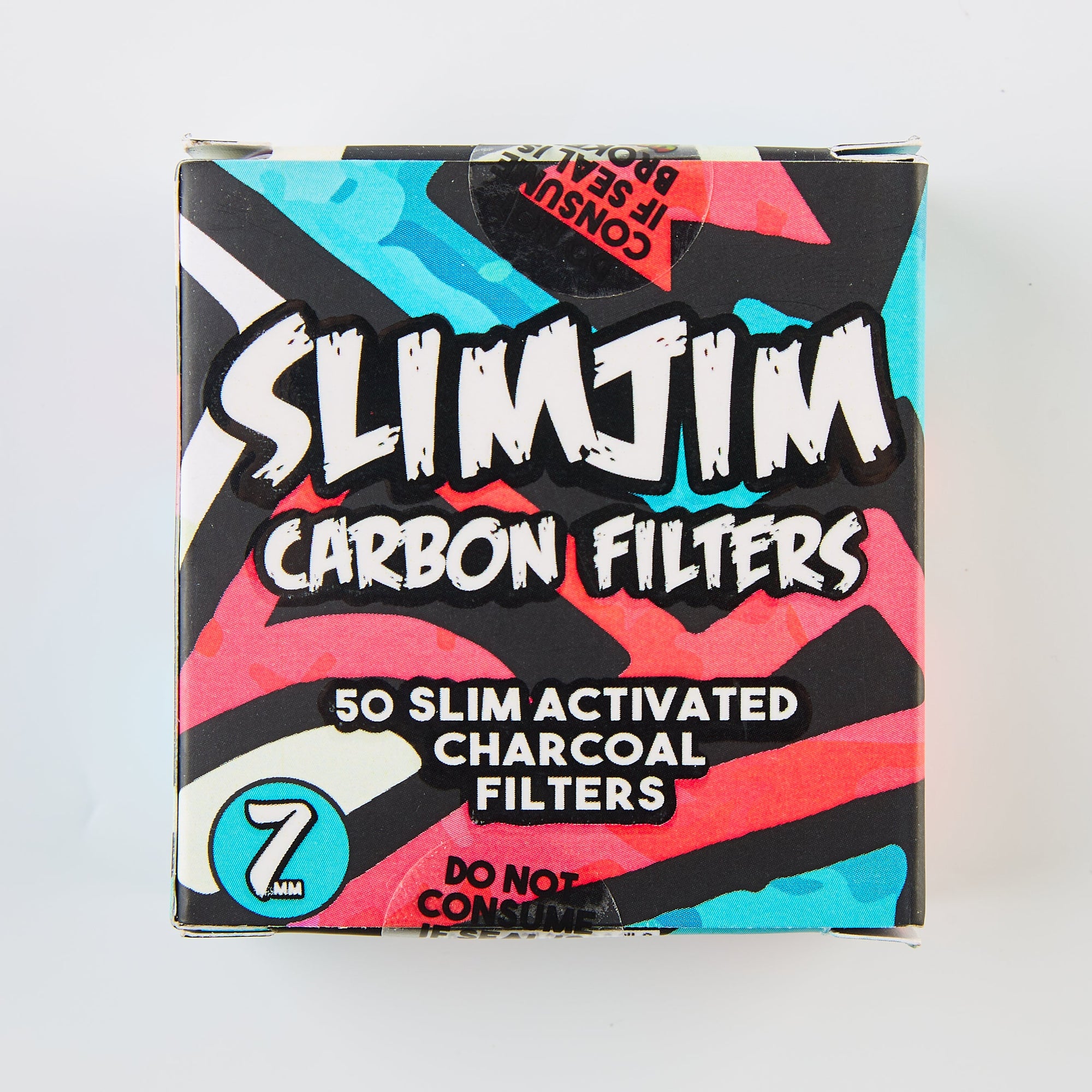 Slimjim Active Charcoal Aztec Filters pack of 50