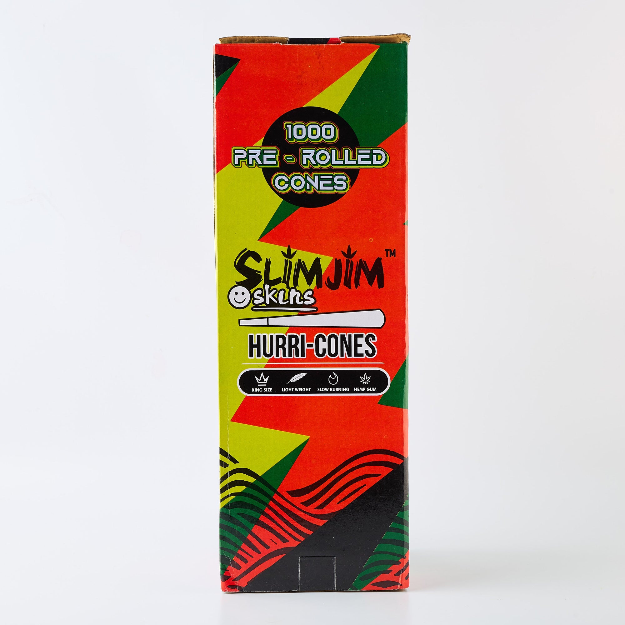 Front of Slimjim 1000 pre roll cone tower closed