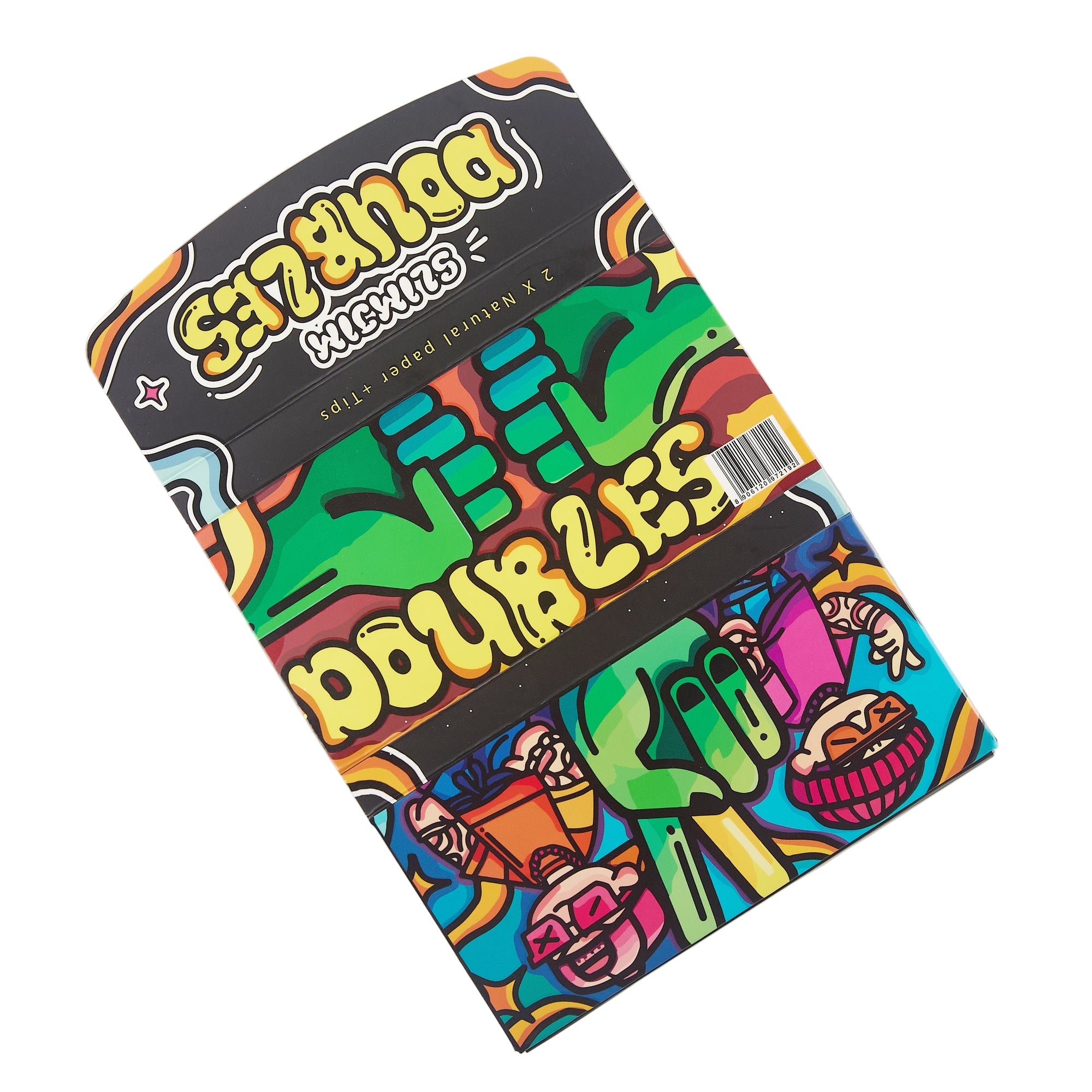 Slimjim – Doubles King Size Papers + Tips & Tray ( Box of 12)