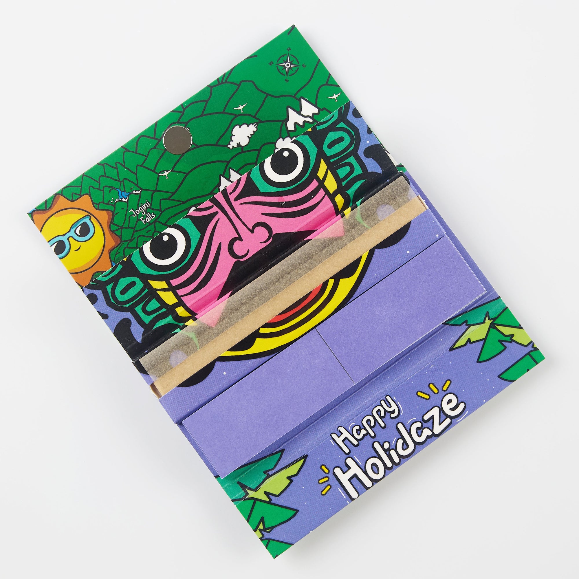 Holidaze (Ind) - King Size Papers + Tips & Grinder + Tray Pack (16 Packs/Box)