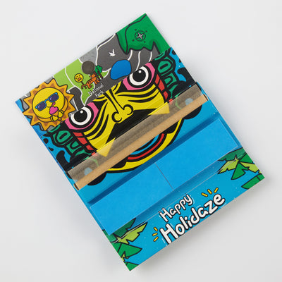 Holidaze (Ind) - King Size Papers + Tips & Grinder + Tray Pack (16 Packs/Box)