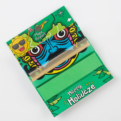 Holidaze (Ind) - King Size Papers + Tips & Grinder + Tray Pack (16 Packs/Box)