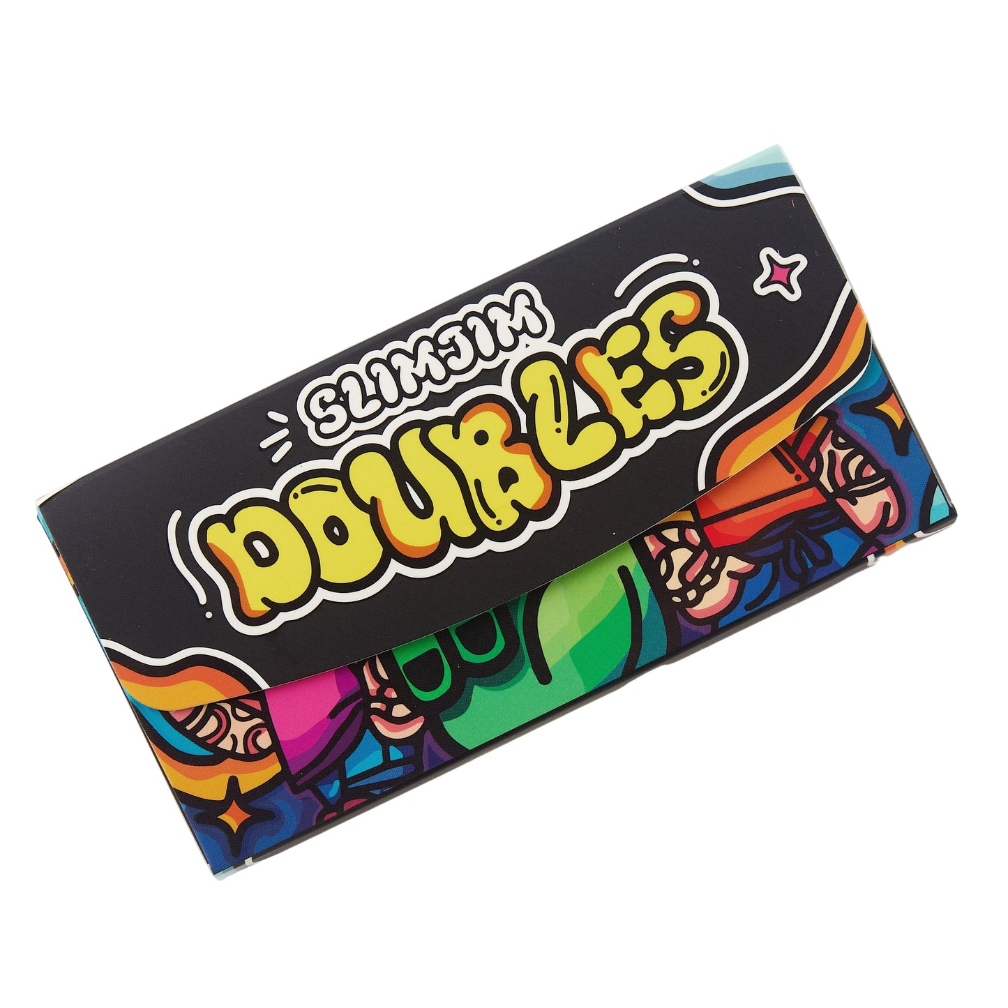 Slimjim – Doubles King Size Papers + Tips & Tray ( Box of 12)