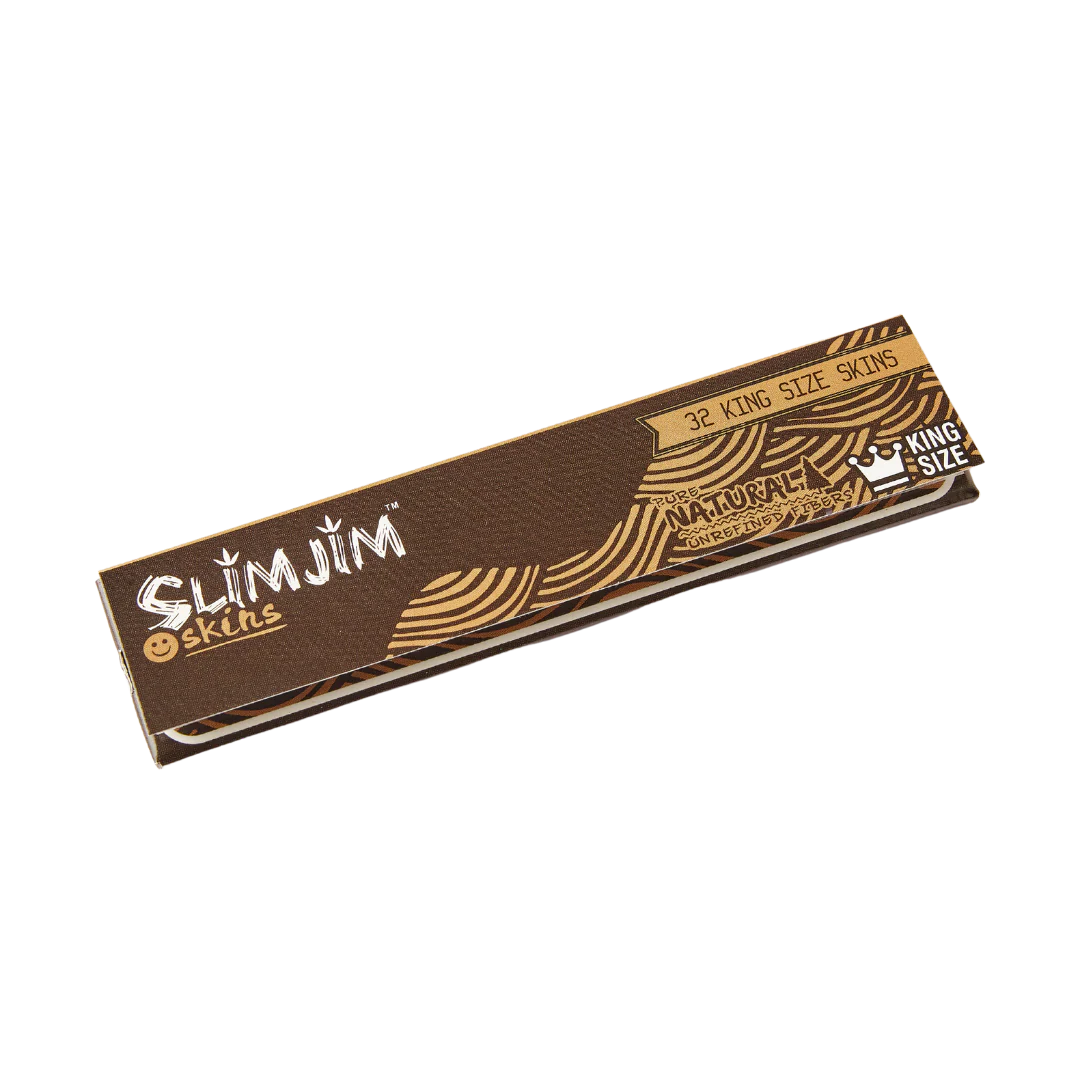 Slimjim - Natural King Size Skins (Box of 25)