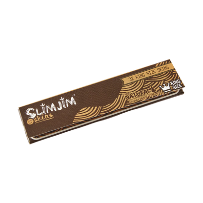 Slimjim - Natural King Size Skins (Box of 25)