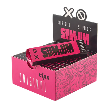 Slimjim - Original King Size Skins + Tips (Box of 22)