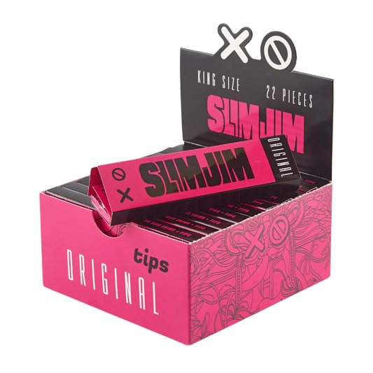 Slimjim - Original King Size Skins + Tips (Box of 22)