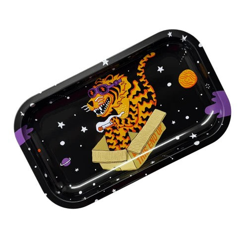Slimjim X Jacob 9 Lives Rolling Tray - (Medium) (Box of 1)