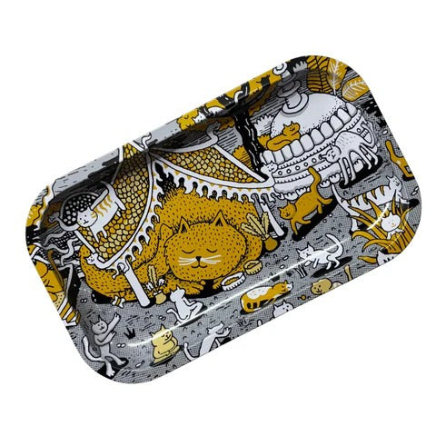 Slimjim X Jacob 9 Lives Rolling Tray - (Medium) (Box of 1)