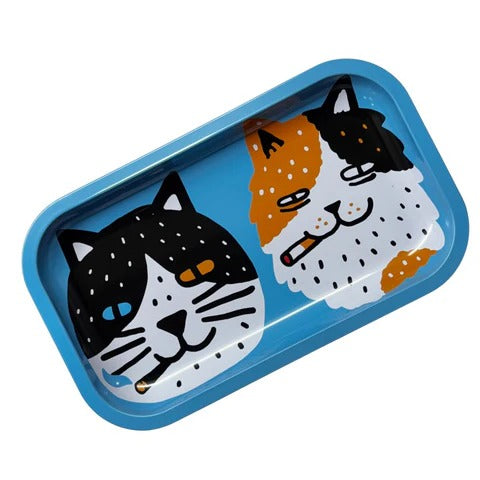 Slimjim X Jacob 9 Lives Rolling Tray - (Medium) (Box of 1)