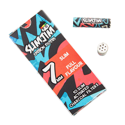 Slimjim - Aztec Carbon Filters 7mm (Pack of 10) (Box of 20)