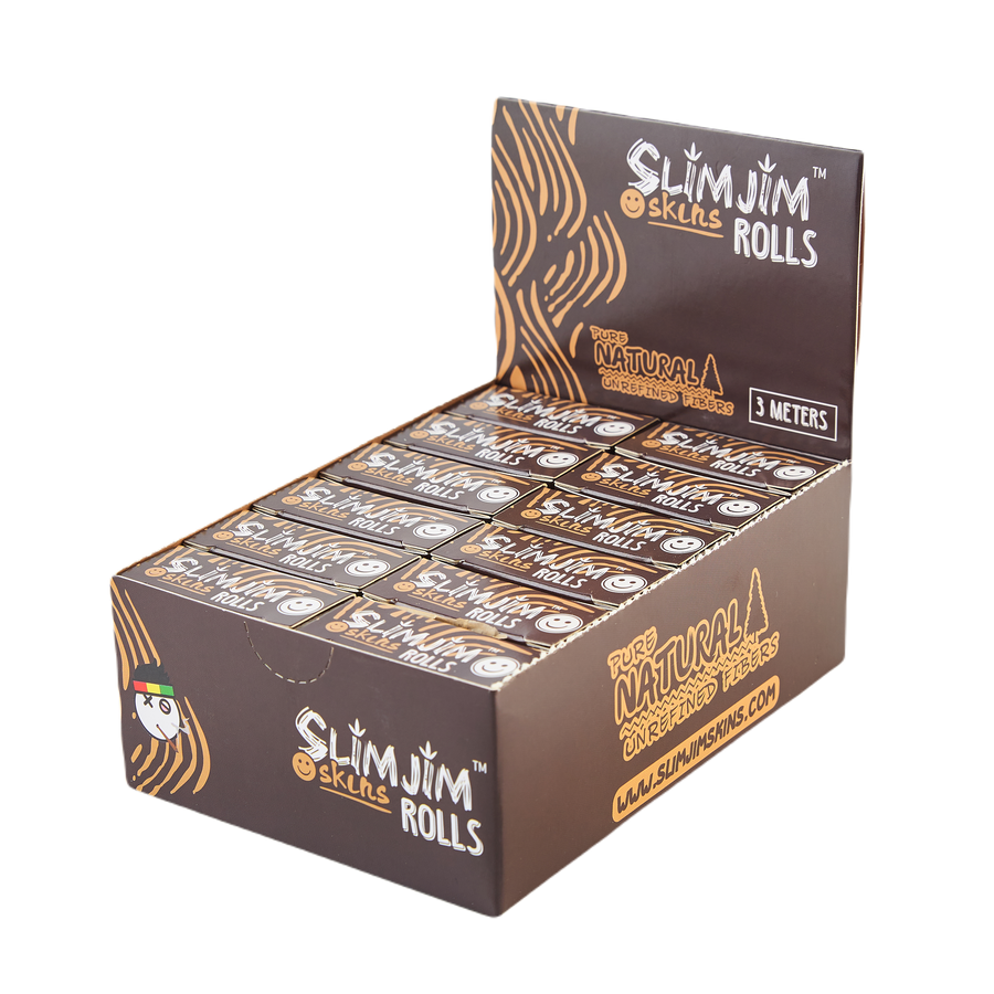 Slimjim Brown Rolls (3 M) (Box of 24)