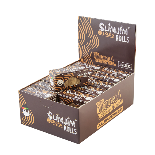 Slimjim Brown Rolls (3 M) (Box of 24)