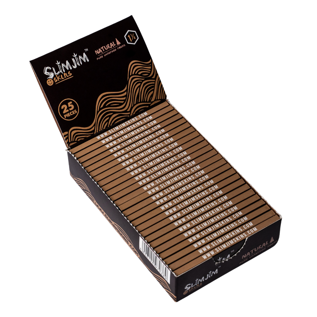 Slimjim - Browns 1 1/4th (Box of 25)