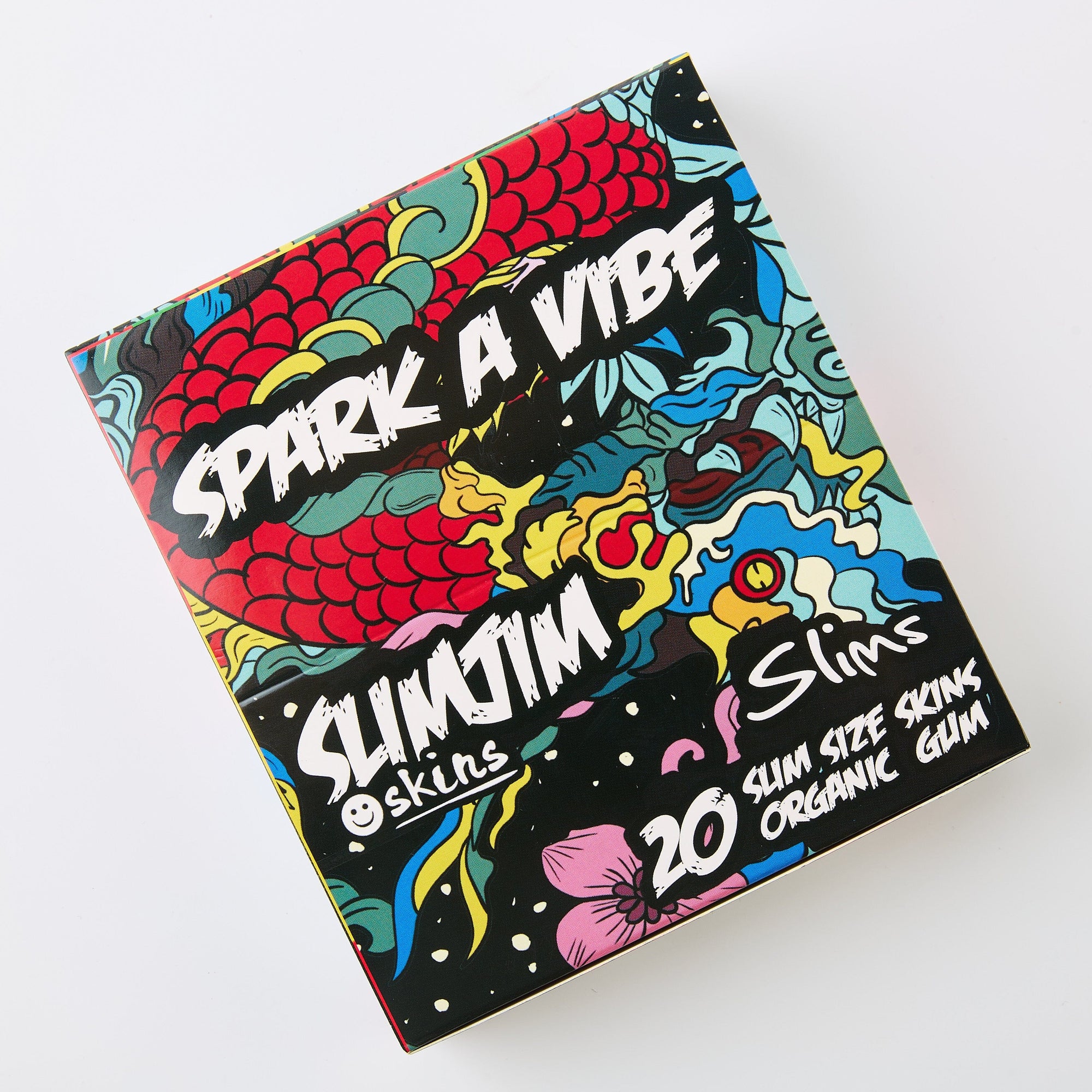 Fully opened slimjim ks spark a vibe edition rolling paper