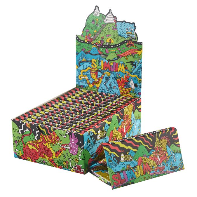 Buy Slimjim x Jacob - King Size Papers + Grinder + Tray (Box of 16) | Slimjim India