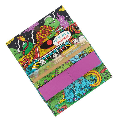 Buy Slimjim x Jacob - King Size Papers + Grinder + Tray (Box of 16) | Slimjim India