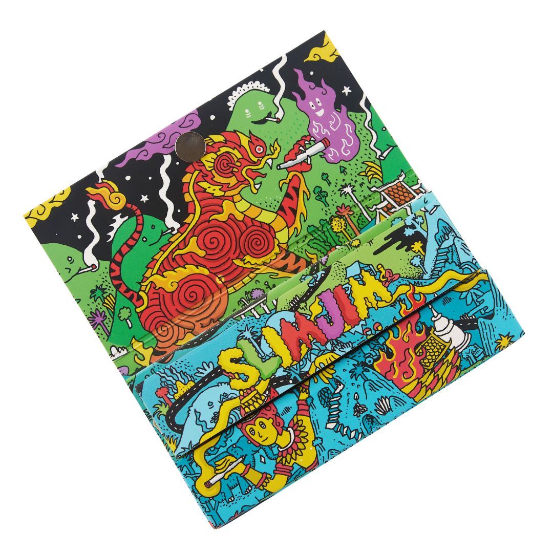 Buy Slimjim x Jacob - King Size Papers + Grinder + Tray (Box of 16) | Slimjim India