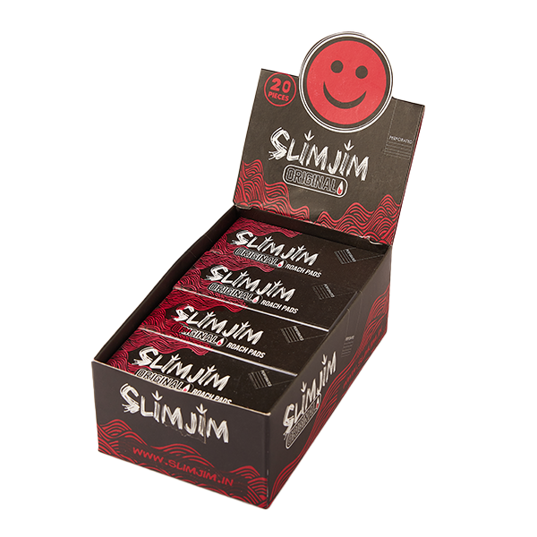 Box Case of Slimjim Orginal Perforated Filter Pads